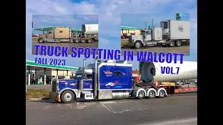 Truck Spotting in Walcott Fall 2023 Vol.7