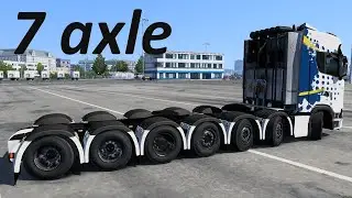 Scania 7 axle 14x8x12