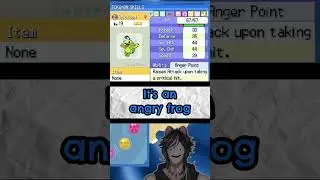 Smol Angry Frog | #pokemon #frog #funny
