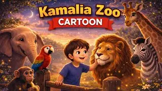 Kamalia Zoo Cartoon Story | A Magical Night in the Zoo