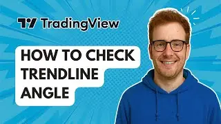 Как проверить угол линии тренда в TradingView [Руководство 2025]