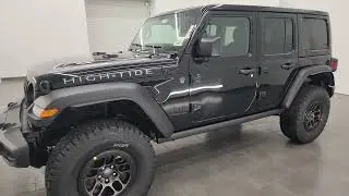 АБСОЛЮТНО НОВЫЙ JEEP WRANGLER 4 ДВЕРИ HIGH TIDE ЧЕРНЫЙ ПРЕМИУМ-ЗВУК 4K WALKAROUND 23J229 ПРОДАН