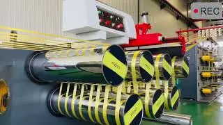 Pp Pe Synthetic Agriculture Rope Raffia String Extruder Line in 1-5kgs Spool Package