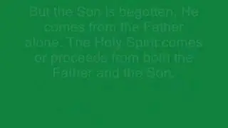 God and His Creation: The Holy Trinity