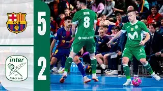 RESUMEN J16 | Barça vs Movistar Inter