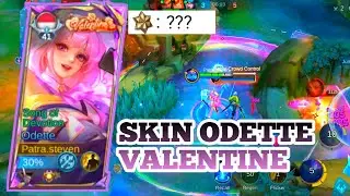 REVIEW SKIN ODETTE VALENTINE TERBARU BERSAMA DRAG SYSTEM | MOBILE LEGENDS INDONESIA