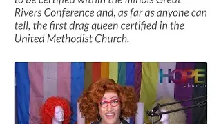 Methodist Church Confirms Drag Queen To Be Ordained for 
