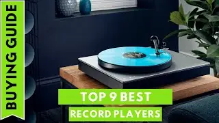 Best Record Players & Turntables || Best Record Players Under 200$