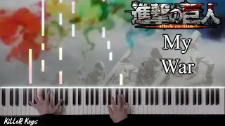 Attack on Titan -  My War (The Final Season OP 6) [Piano Cover] || Arr. SmartGamePiano