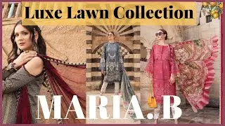 Maria. b Lawn Collection 2021 / Maria b Luxe Lawn Collection / Maria b Collection 2021