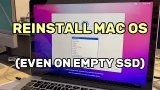 Fix MacBook Boot Issues: Reinstall macOS on a New/Empty SSD (Internet Recovery) | Step-by-Step Guide