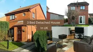 3 bedroom detached house in UK|| Rented house tour|| How much is rent and price?||
