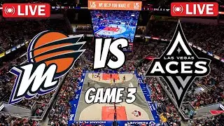 PHOENIX MERCURY VS LAS VEGAS ACES | GAME 3 PLAYOFFS!