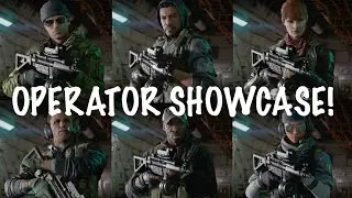 Black Ops Cold War: All Alpha OPERATORS Skin Showcase!