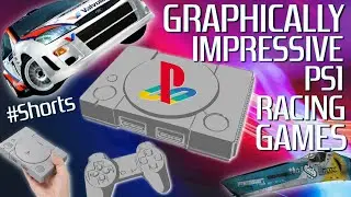 Graphically Impressive PS1 Racing Games #shorts