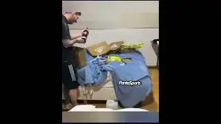Messi&rsquo;s teammates Surprise Him on his Happy Birthday and give him presents 🎁Family 💙