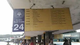 Kempegowda Bus stand / platform details #bmtc majestic