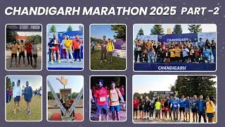 City Beautiful Runs Strong | CHANDIGARH MARATHON 2025 #marathon #running #fitness  #health