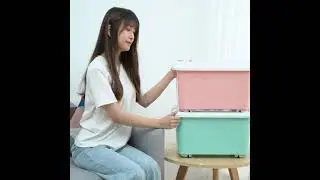 Plastic storage box, extra large household storage box, multifunctional storage box