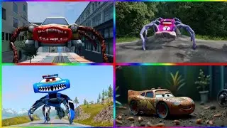 The Final Trap 😱 | Monster McQueen Can’t Escape This Time