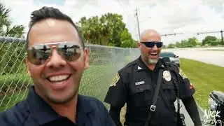 POLICE CARS unlocked Harley Davidson Road King Motorcycle Davie Police Department
