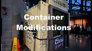 Container Modification Help #cargocontainer #buyashippingcontainer #modification #help #construction