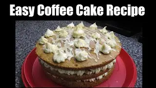 3 layer Light Coffee Cake | Easy Coffee Cake Recipe | Moist Coffee Cake Recipe
