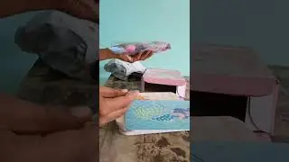 # Diy fabric poking craft kit#😁