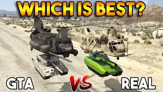 GTA 5 VS REAL : CARGOBOB (WHICH IS BEST?)