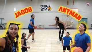 ANTMAN & JACOB WENT AT IT! 1 VS 1 GAME TO 21 @BucketsOnly_Tv