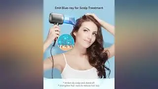 Wavytalk Professional Ionic Hair Dryer Blow Dryer with Diffuser and Concentrator review