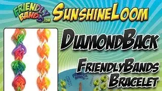 DIAMONDBACK FriendlyBands Bracelet - SunshineLoom How-To Video