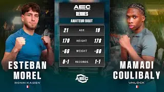 AEC17 : MOREL 🆚 COULIBALY / MMA LEAGUE