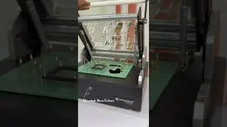 Parallel Stroke Test fixture with interchangeable Test Plates #pcb #test #automation #fixture