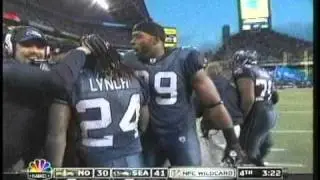 Seattle Seahawks upset the New Orleans Saints for the Playoffs