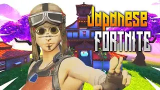 PLAYING JAPANESE FORTNITE WITH RENEGADE RAIDER SKIN *GONE WRONG*