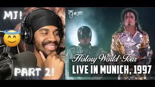 MICHAEL JACKSON LIVE IN MUNICH 1997 HISTORY WORLD TOUR REACTION PART 2!