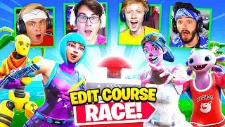 One Percent Fortnite 1v1 Edit Course Race Tournament!