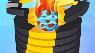 Stack Ball - NooB Or Pro -All Levels Gameplay Android - Do you like this game? #shorts #stackball