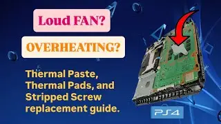 How to Fix PS4 Slim LOUD FAN & OVERHEATING! (Easy Guide)(2025)