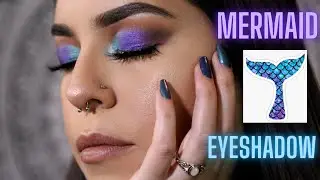 Mermaid Eyeshadow Tutorial - Jaclyn Hill x Morphe Palette