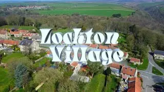 Lockton Village - North Yorkshire Moors - by Drone 4K