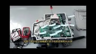 Details BYD dolphin,atto 3,8 in 1 electric powertrain disassembly #bydatto3 #8in1powertrain #byd