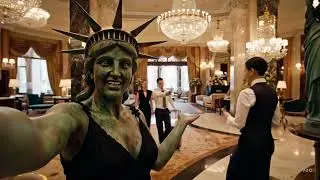 I CRASHED JEFF BEZOS WEDDING IN VENICE! 🗽💍 Epic Chaos & Disaster! (Statue of Liberty Vlog) #venice 