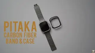Ремешок PITAKA из углеродного волокна и чехол Air для Apple Watch Ultra