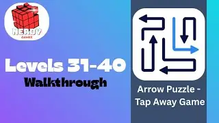 Still Addicted 😭 | Tap Away Game Levels 31&ndash;40 Gameplay