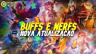 BUFFS E NERFS, NOVO EVENTO E CORRE&Ccedil;&Atilde;O DE ERROS E BUS! NOVA ATUALIZA&Ccedil;&Atilde;O 09/01 | HONOR OF KINGS