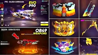 OB49 update all gun skin review I evo P20 review free fire