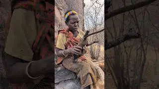From the forest to the fire &mdash; the primitive hunter&rsquo;s traditional meal.