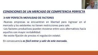 Unidad 4.17. Las cuatro condiciones de la competencia perfecta
